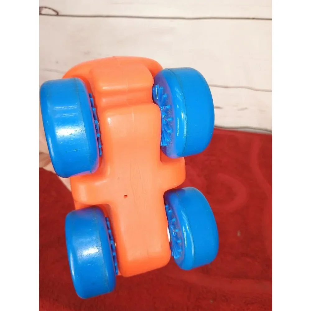Vintage‎ Orange Little Tikes My First Wheels Chunky Toddler Car